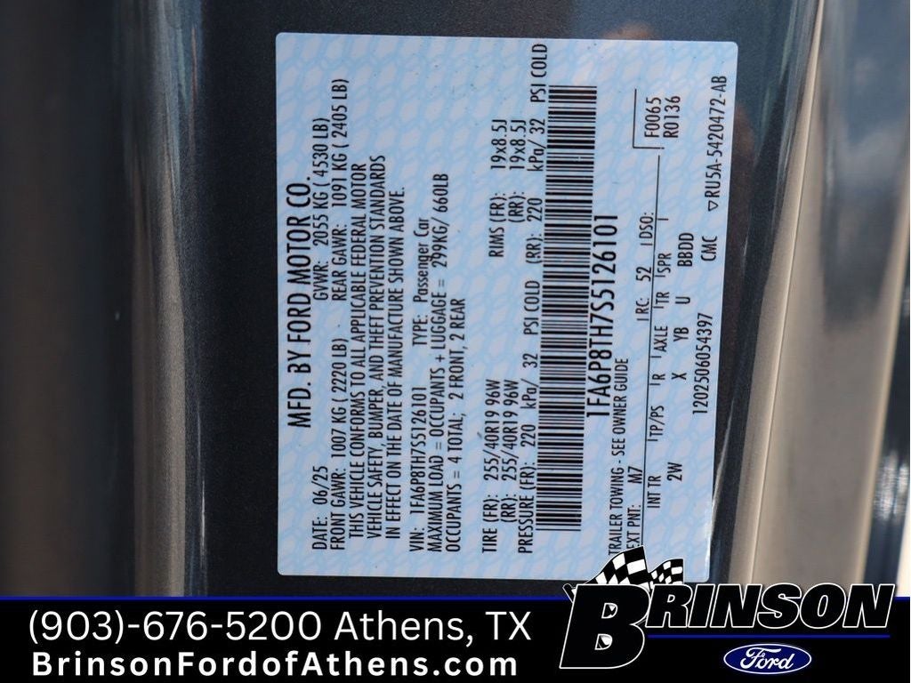 2025 Ford Mustang EcoBoost