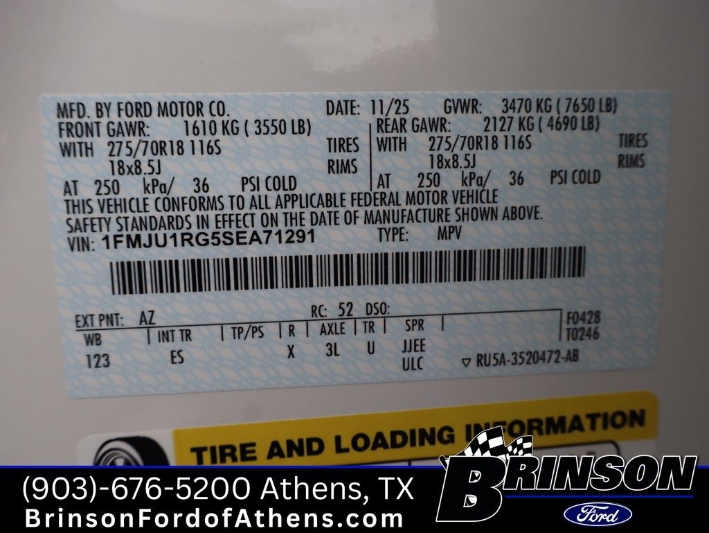 2025 Ford Expedition Tremor