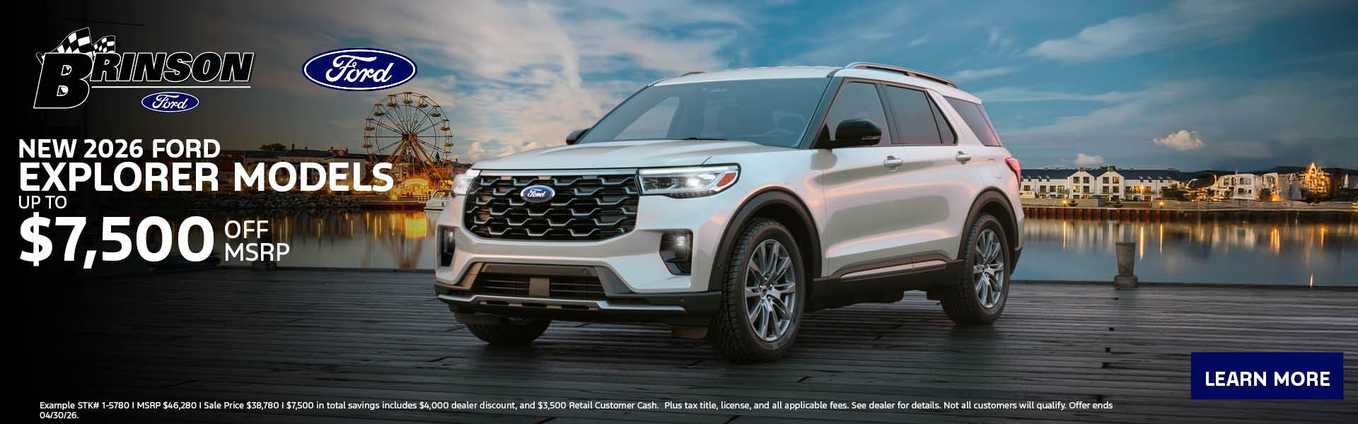 New 2026 Ford Explorer Models