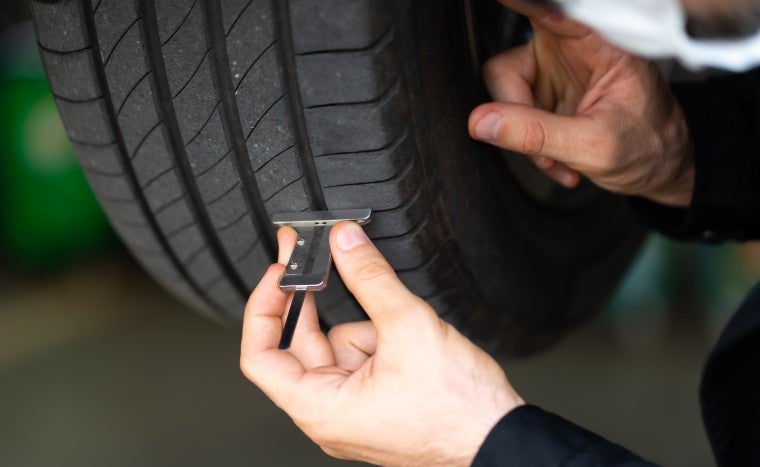 Checking Tire Tread
